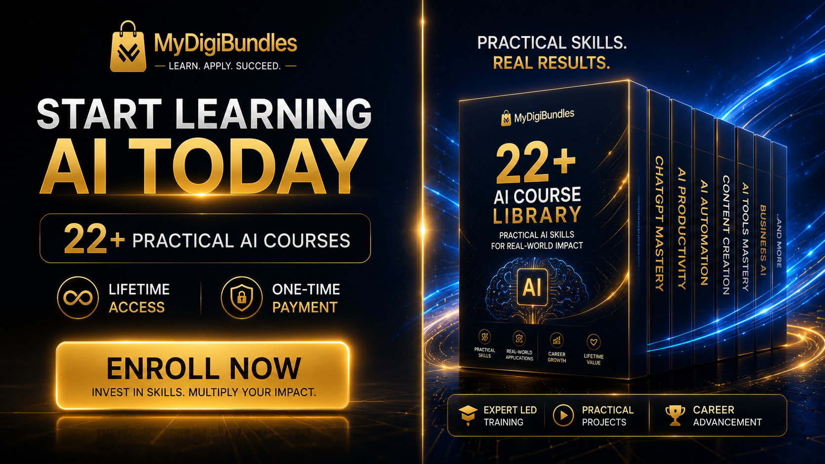 Start learning practical AI skills today — AI Course Bundle